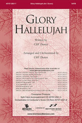 Glory Hallelujah SATB choral sheet music cover